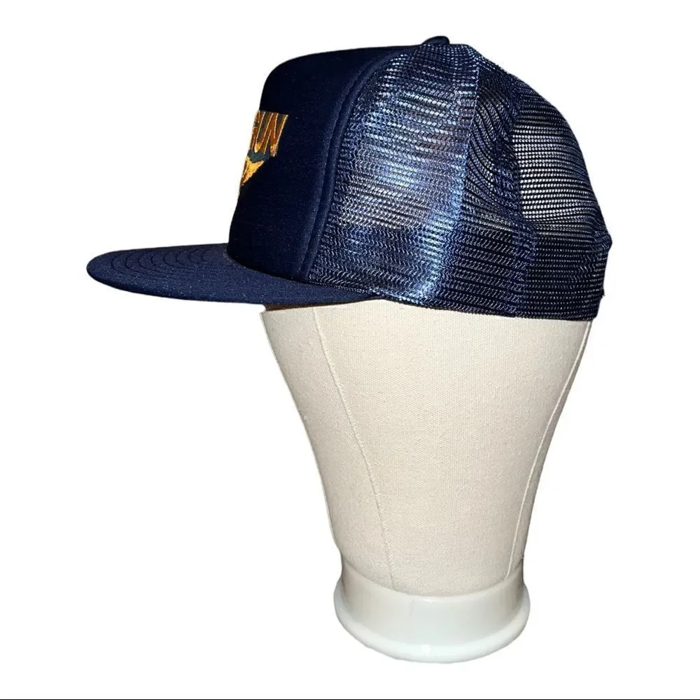 Vintage Top Gun Trucker Hat Snapback Embroidered Designer Award Headgear